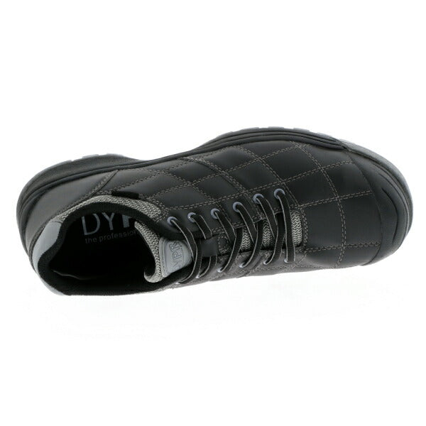 DONKEL 安全靴 DYPR-28 ブラックxグレー ダイナスティプロフェッショナル ドンケル JSAA認定 A種人工皮革製プロスニーカー 仕事靴