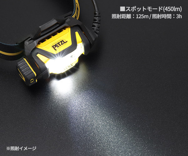 日本正規品 ペツル ゼナ ヘッドライト 1400ルーメン (E004BA00)(3342540842588) PETZL