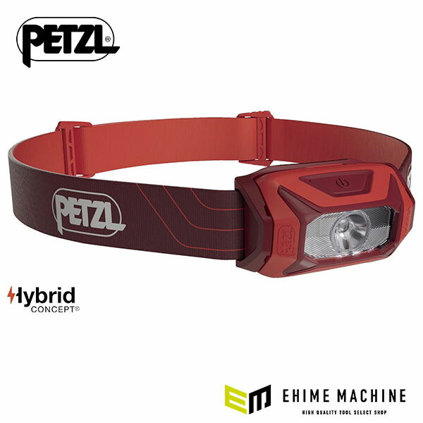 日本正規品 ペツル ティキナ ヘッドライト レッド 300ルーメン (E060AA03)(3342540839090) PETZL