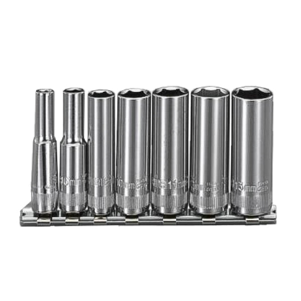 エスコ 1/4DR/5-13mm ディープソケットセット EA687AT ESCO