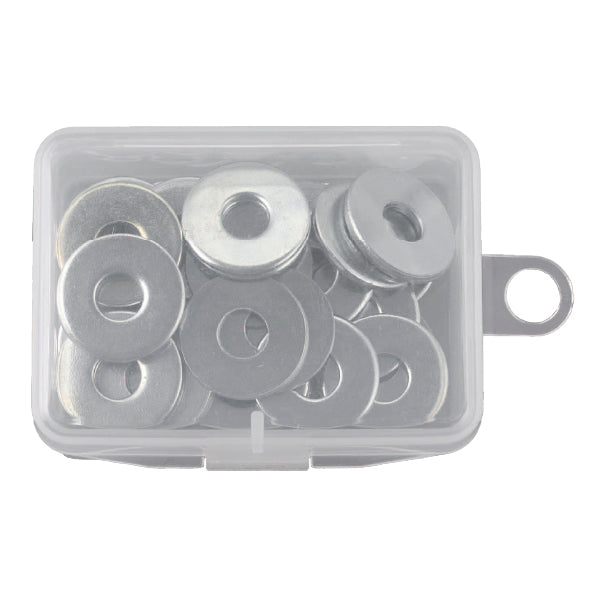 エスコ W3/16x1.6 平ワッシャー(ユニクロメッキ/56個) EA949LX-815 ESCO