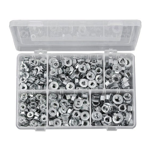 エスコ M6-M10･UNF1/4-3/8 フランジナットセット EA949YA ESCO