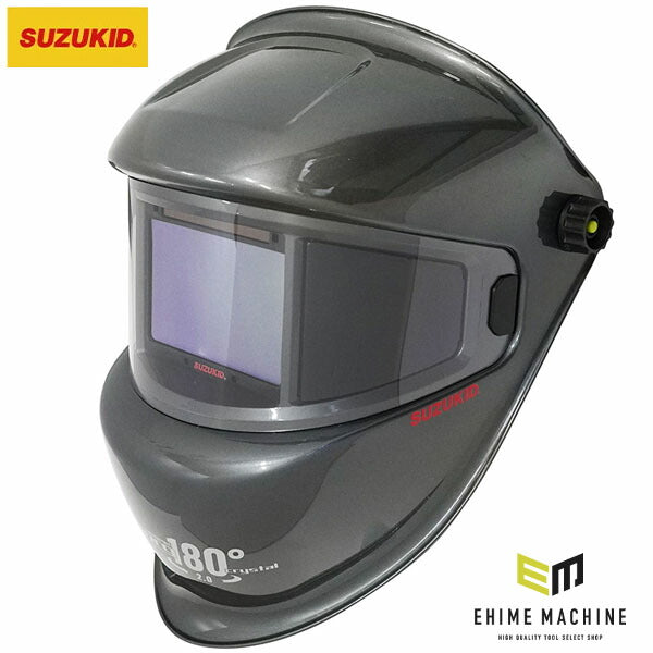 [メーカー直送品] スズキッド アイボーグ・ワンエイティークリスタル EB-300PWC(4991945036758) SUZUKID 180クリスタル 溶接面 液晶自動遮光