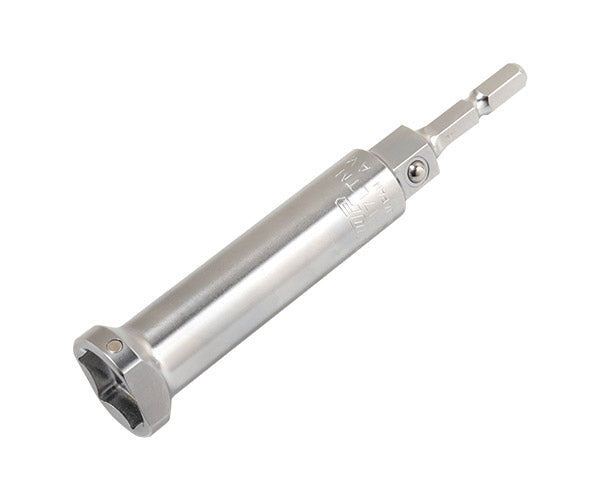 TOP 電動ドリル用 ハンガーレール用ソケット マグネット付 薄型スリム 対辺17mm (ECS-17LTM)(4975180223920) トップ工業