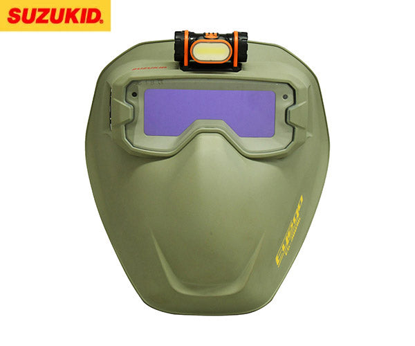 SUZUKID 液晶式自動遮光溶接ゴーグルマスク アイゴ EG-200MG モスグリーン ゴーグルのみ使用ができる 溶接面 スズキッド 溶接マスク