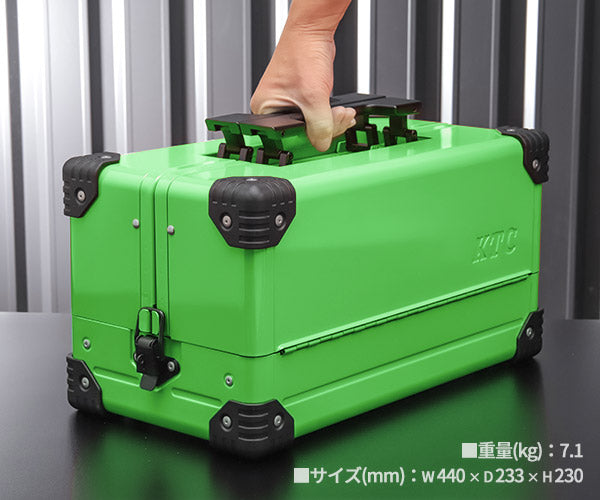KTC 両開きメタルケース リーフグリーン EK-10ALG (2026SK限定色) 工具箱 ツールケース 京都機械工具  2026SK