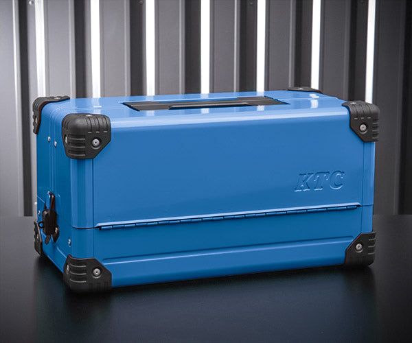 KTC 両開きメタルケース スカイブルー EK-10ASBL (2026SK限定色) 工具箱 ツールケース 京都機械工具  2026SK
