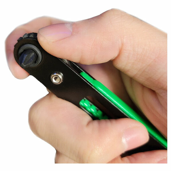 エンジニア 差替式ドライバー 極薄ラチェット&プラマイ極短 +No.0~3、-3~5.5mm (DR-271) (4989833012434) ENGINEER