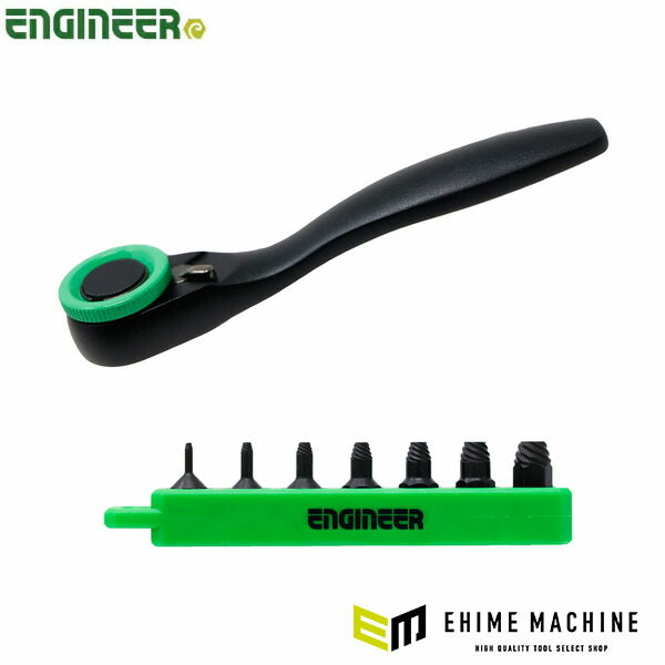 エンジニア ラチェットレンチMini&ネジモグラ極短 (DZ-373) (4989833009663) ENGINEER