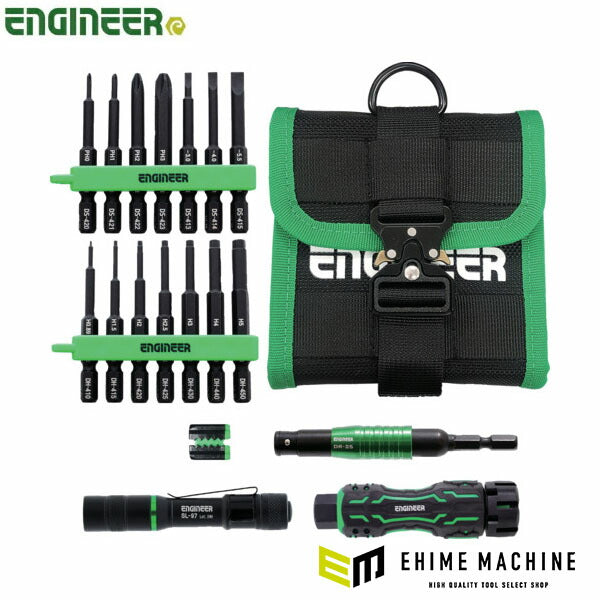 エンジニア マイキット セット点数:6 +No.0~3、-3~5.5mm、六角対辺0.89~5mm (KS-45) (4989833070465) ENGINEER