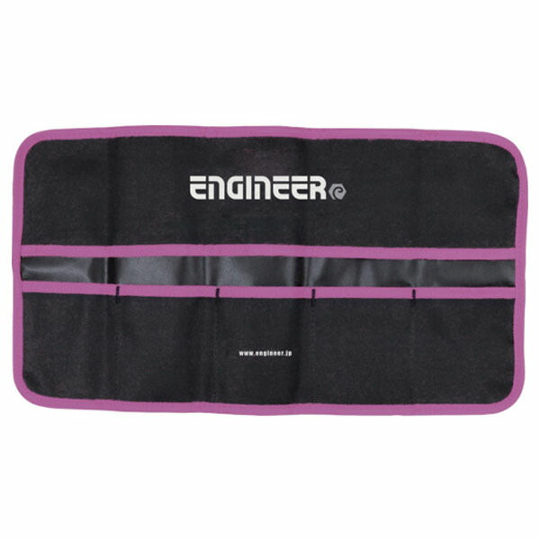 エンジニア ツールロールバッグPINK&BLACK W465×D250 (KSE-35P) (4989833070885) ENGINEER