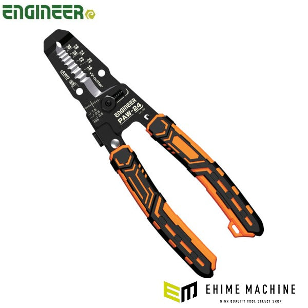 エンジニア 精密ワイヤーストリッパーEz 対応サイズ:AWG30~18 (PAW-24) (4989833034986) ENGINEER