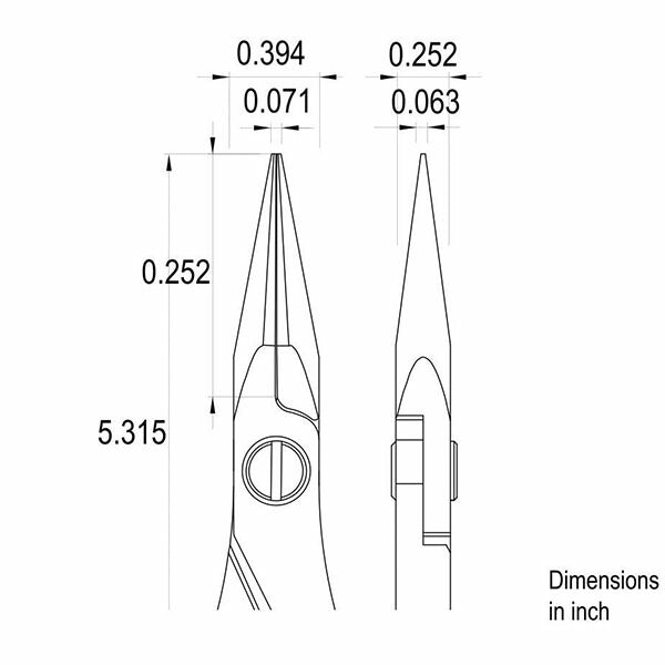 日本正規品 アイデアルテック ESD高精度プライヤ(スベリ止) (ES6024S.CR.BG.IT)(7640174711932) ideal-tek