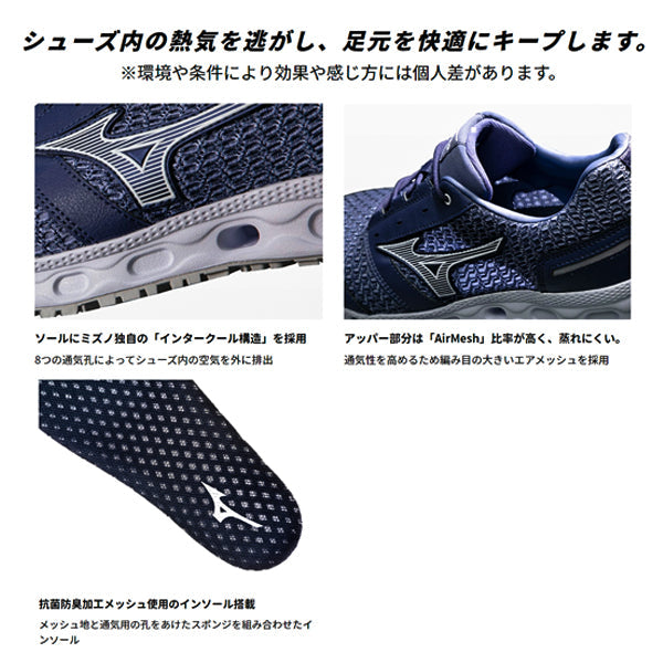 快適スニーカー 24.5 mizuno - 靴