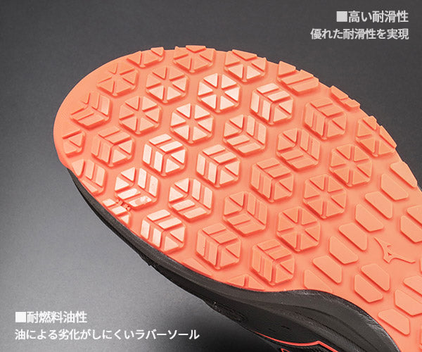 [26SS新作] ミズノ 安全靴 オールマイティLSIII 74M BOA ブラック×ブラック ダイヤル ハイカット 3E JSAA A種 つま先スリム (F1GA260309) MIZUNO