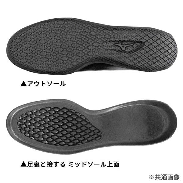 ミズノ ドライビングシューズ ベアクラッチL F1GC250114 BARECLUTCH L 2E相当 ドレスネイビー MIZUNO