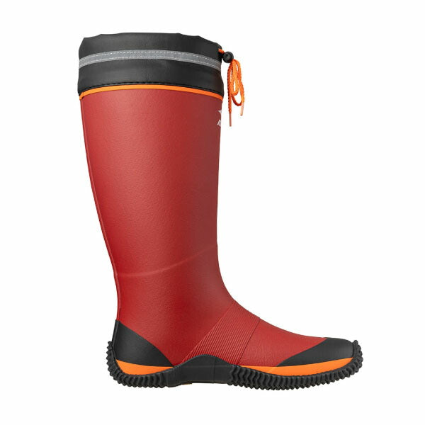 ミズノ ワークブーツ ジャスタフィットII NL レッド×オレンジ (F1GG250062) 長靴 23.0~28.0cm MIZUNO JUSTAFIT II NL