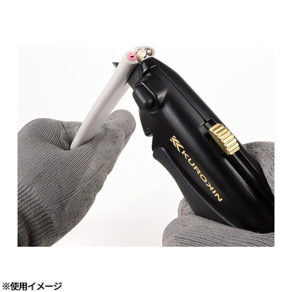 フジ矢 電工ユーティリティナイフ 黒金 (FK11-BG)(4952520850633) FUJIYA 工具
