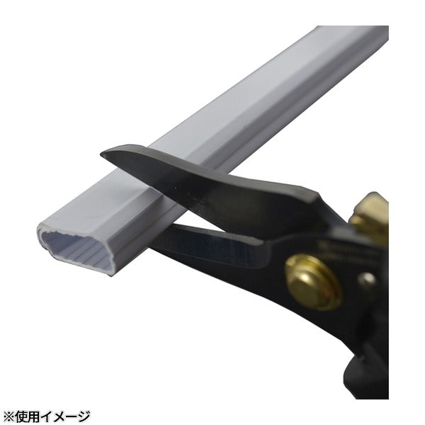 フジ矢 電工ストレートバサミロック付き(黒金) (FM04-180NL-BG)(4952520002278) FUJIYA 工具