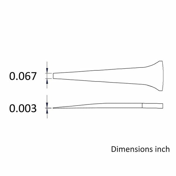 日本正規品 アイデアルテック 1.7MM ステンレスピンセット(耐酸/磁) (F.SA.0.IT)(7640144710934) ideal-tek