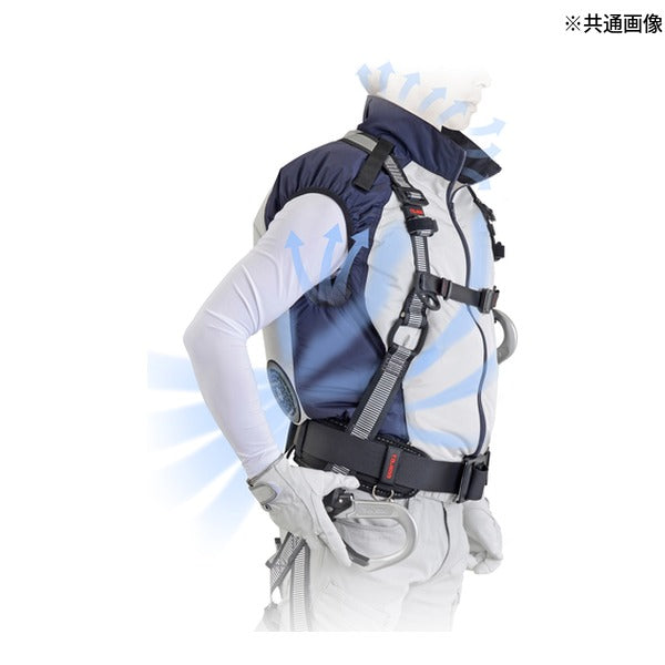タジマ 清涼ファン風雅ベスト2 フルセット3L (FV-BA37SEBW3L)(4975364268020) TAJIMA TJMデザイン