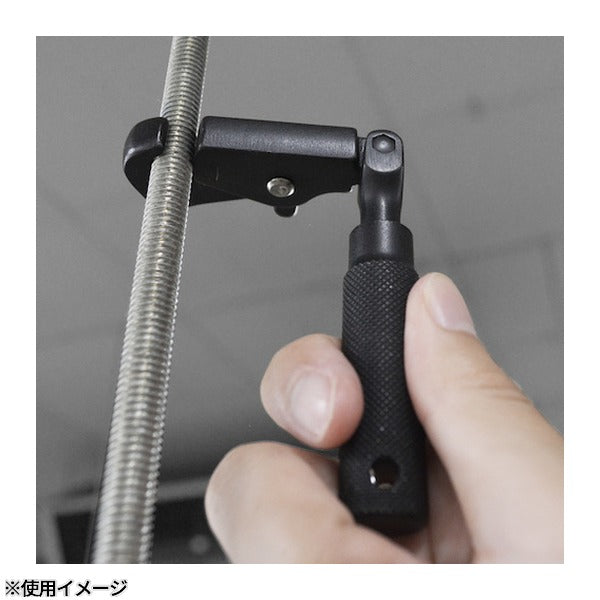 フジ矢 全ネジクイックレンチ3/8(黒金) (FZW03-BG)(4952520403396) FUJIYA 工具