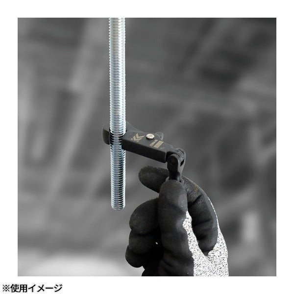 フジ矢 全ネジクイックレンチ1/2(黒金) (FZW04-BG)(4952520403389) FUJIYA 工具