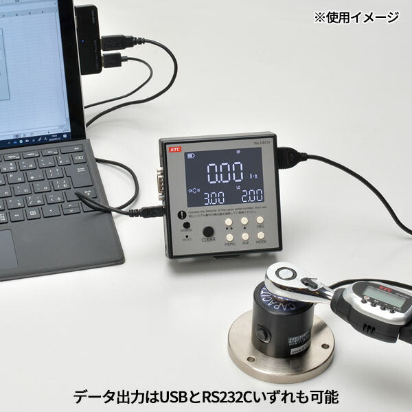 KTC (25.4SQ)デジタルトルクチェッカー1500Nm (GECH1500-08)(4989433773148) 京都機械工具
