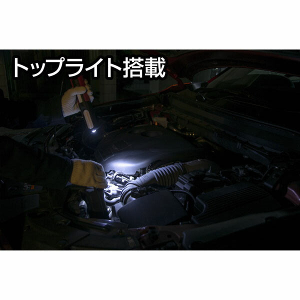 [26SS新商品] ジェントス ガンツ 3色調色高演色ハンディワークライト 充電池交換式 (GZ-143)(4950654055030) GENTOS