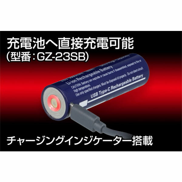 [26SS新商品] ジェントス 充電式LED投光器 小型ワークライト GZ-307 (4950654055047) GENTOS