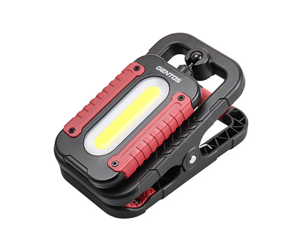 26SS新商品] ジェントス Ganz 充電式LEDワークライト 伸縮式大型