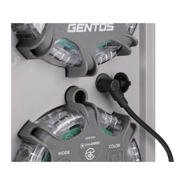 ジェントス Ganz ワーニングライト (GZW-RBY-8)(4950654054835) GENTOS