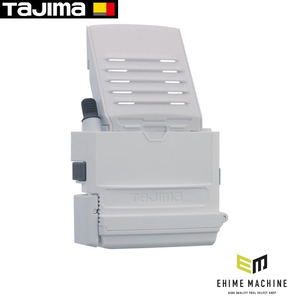 タジマ ヘルメット セフメット用バッテリーボックス3730用 ホワイト (HA30BW)(4975364360304) TAJIMA TJMデザイン