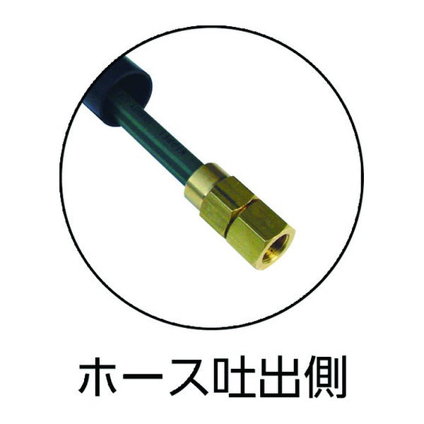 日平機器 大型タフティーエアーリール 13m 内径10×外径14mm 耐火花 長尺ホース 天吊り・壁掛け 自動巻取式 (HAN-413T)(4580117390059) NIPPEI KIKI
