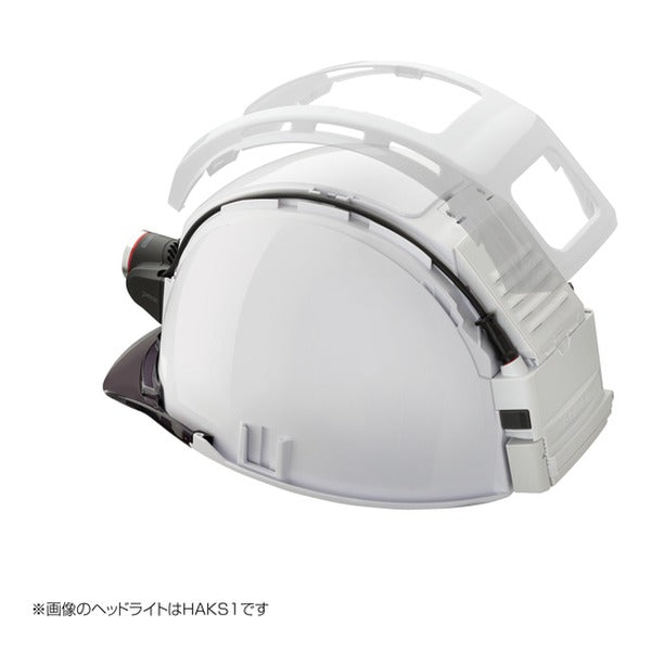 タジマ ヘルメット セフメット用ヘッドライトED 500lm 大径照射ユニット (HANS5)(4975364269935) TAJIMA TJMデザイン