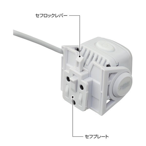 タジマ ヘルメット セフメット用ヘッドライトED 500lm 大径照射ユニット ホワイト (HANS5W)(4975364269942) TAJIMA TJMデザイン