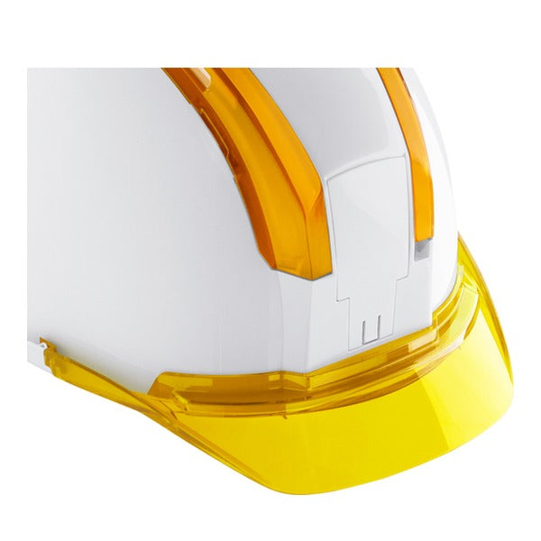 タジマ ヘルメット セフメット用ヒサシ クリアイエロー (HAVCY)(4975364360519) TAJIMA TJMデザイン