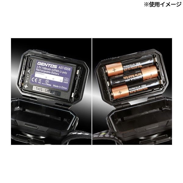 ジェントス ヘッドライト Astrum 3 (HLIA-4703H)(4950654054460) GENTOS