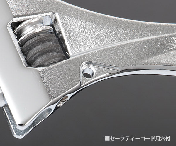 日本製・手磨き仕上げ・数量限定販売 ガタ無しモンキーレンチ ワークワイドW 特別総磨き仕様 HM-32M-EHI TOPxエヒメマシン限定品