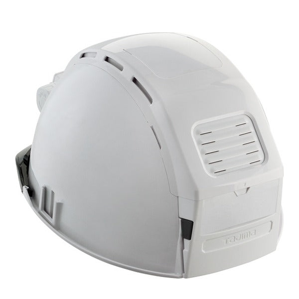 タジマ ヘルメット セフメット(セフ取付溝付ヘルメット) ベーシックセット MD ホワイト (HSWB2)(4975364361509) TAJIMA TJMデザイン