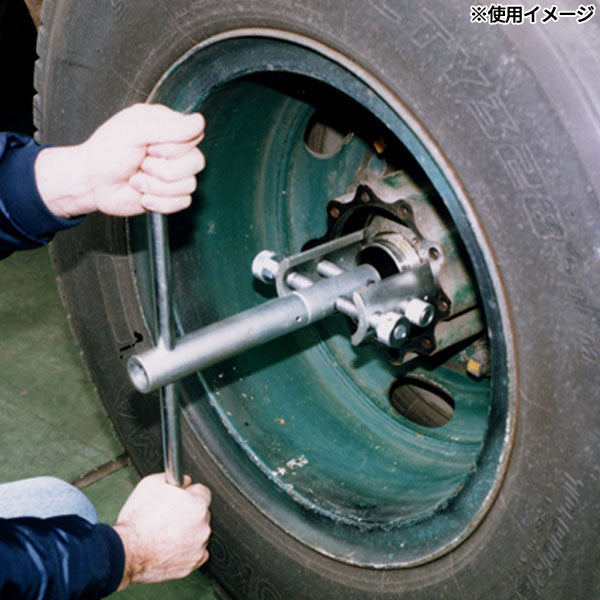 ハスコー T字ハンドル付延長継手 (IH-904A-08)(4580372201831) IH-904Aハウジングナットレンチ専用 継ぎ手 HASCO
