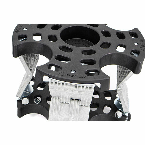 日本正規品 アーコンホイールトロリー イージーリフト式 スプリング昇降式モデル 最大荷重180kg (0154-70003CKWT2B-R)(0855877003728) AHCON