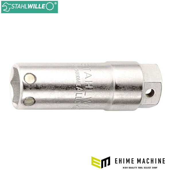 日本正規品 スタビレー 3/8SQ プラグソケット 16mm×5/8インチ AS-drive 面接触 マグネット保持 全長64mm (4660-16-5/8)(4018754003235) STAHLWILLE
