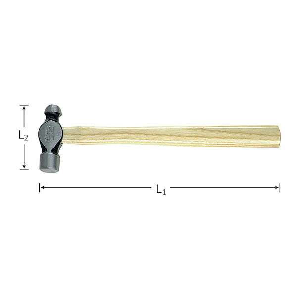 日本正規品 スタビレー ボールピンハンマー 3/4ポンド 全長310mm ヘッド長93mm (10970-3/4)(4018754041084) STAHLWILLE