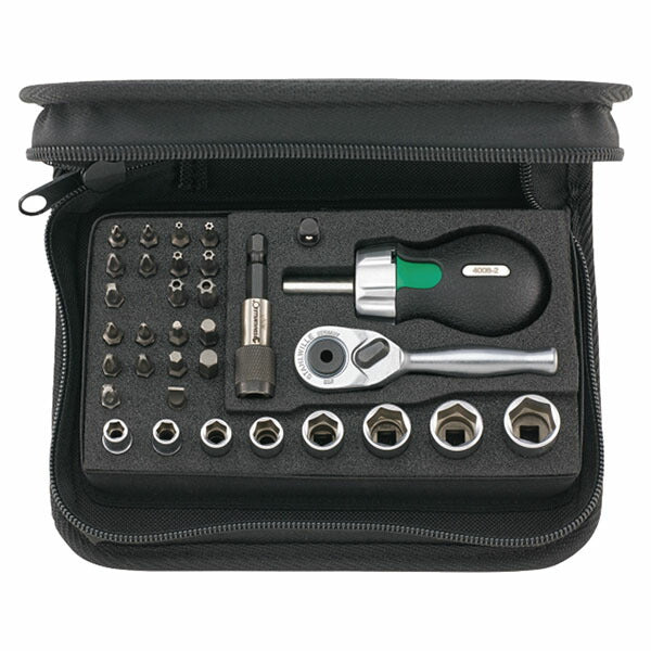 日本正規品 スタビレー 40/29/4SCI 6.3sq.(1/4) ラチェット ソケット ビット 33点セット ソフトケース付 (4018754333448) STAHLWILLE