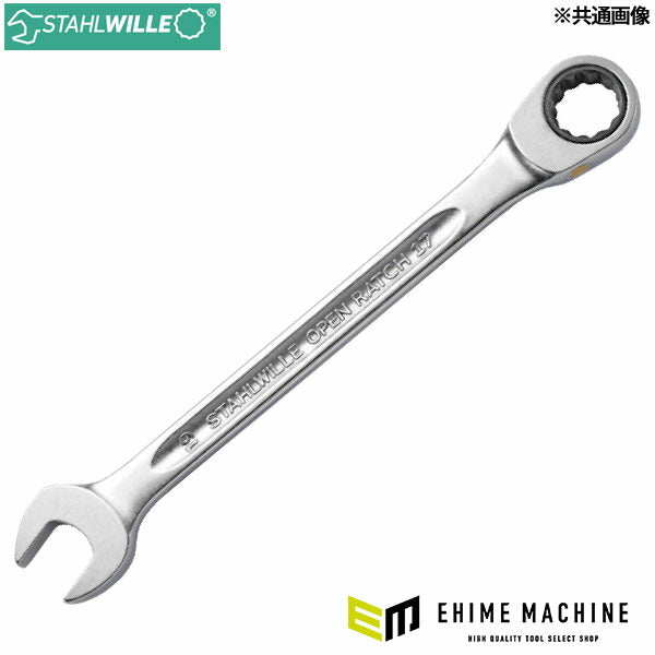 日本正規品 スタビレー 17F-19FLACH ラチェットコンビネーションレンチ フラット 19mm (4018754281978) STAHLWILLE