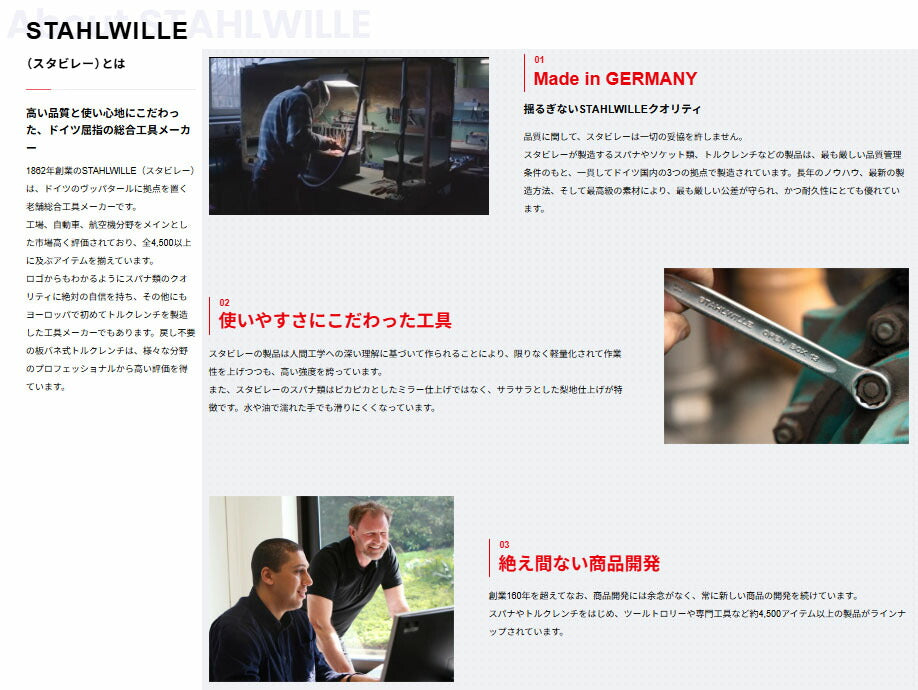 日本正規品 スタビレー 10767A-3/16 ロングボール付六角棒レンチ 3/16インチ (4018754332946) STAHLWILLE