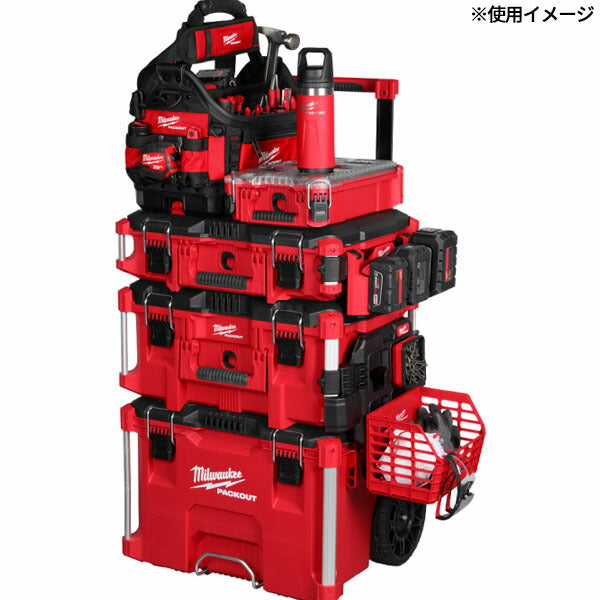 日本正規品 ミルウォーキー PACKOUT アタッチメントマウンティングプレート 耐荷重14kg ツールボックス外付け 電動工具連結対応 パックアウトシステム拡張 カスタマイズ (4932498648) (4573592056770) Milwaukee