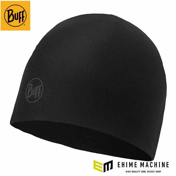 日本正規品 BUFF 保護キャップ 薄手ニット 吸汗速乾 ヘルメットインナー ブラック 作業用 (119418.999.10.00)(8428927357519) バフ
