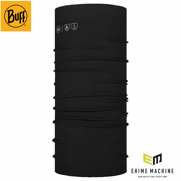 日本正規品 BUFF ネックウェアライト 難燃 Nomex 超軽量 帯電防止 ブラック 作業用 (134085.999.10.00)(8428927624703) バフ